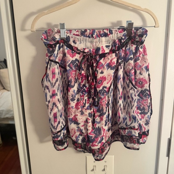 Isabel Marant Etoile Riolmy printed georgette shorts - Picture 4 of 7